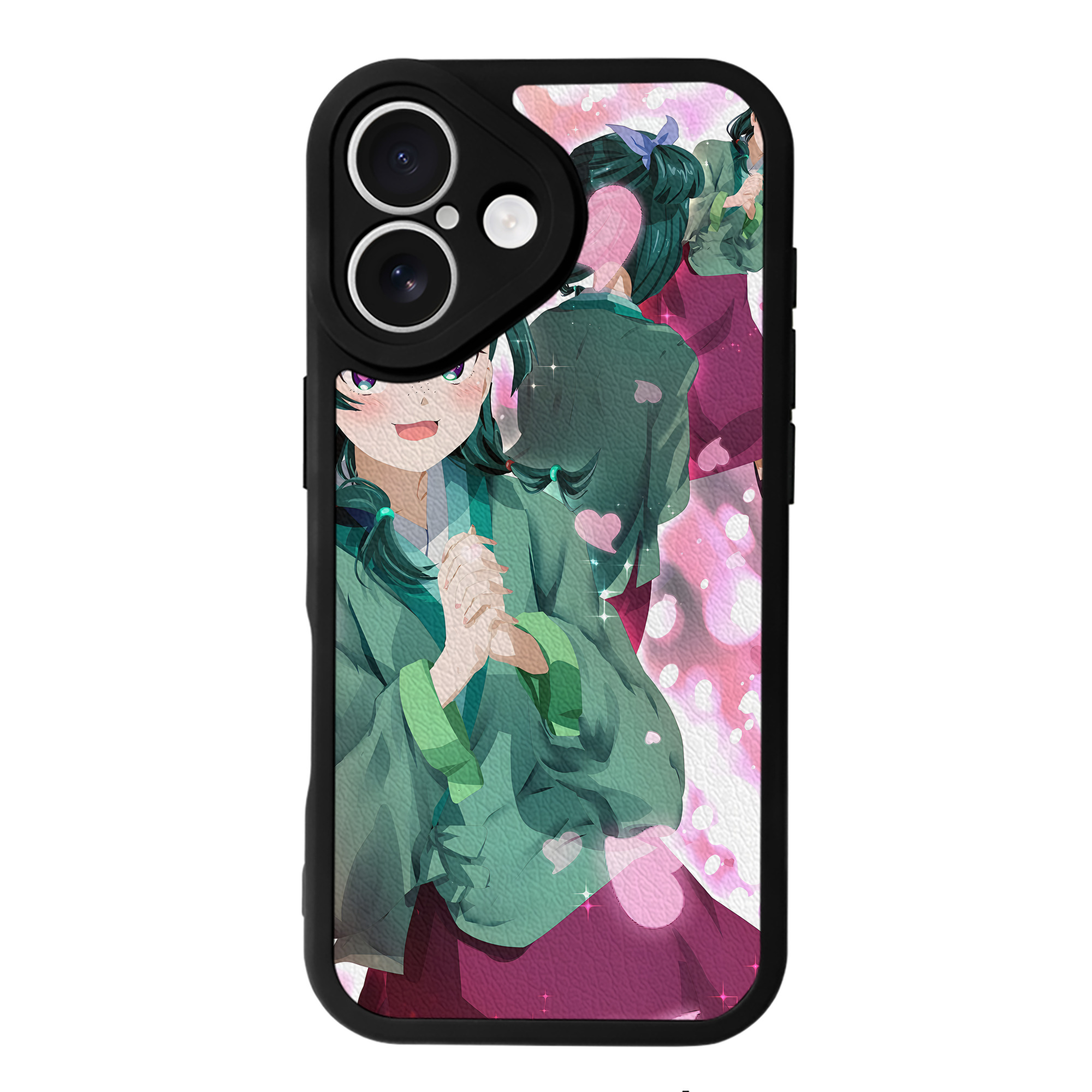 （画像用） 薬屋のひとりごと The Apothecary Diaries 【iPhone 16シリーズ対応】シリコンスマホケース（レザー調） 材質：シリコン